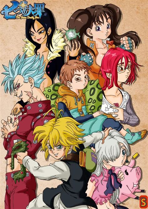 anime nude|The Seven Deadly Sins Characters